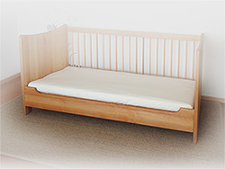 Sofa-Bettseite Kinderbett Jule 120 cm Bio
