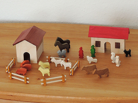 Bauernhof Bio-Holz